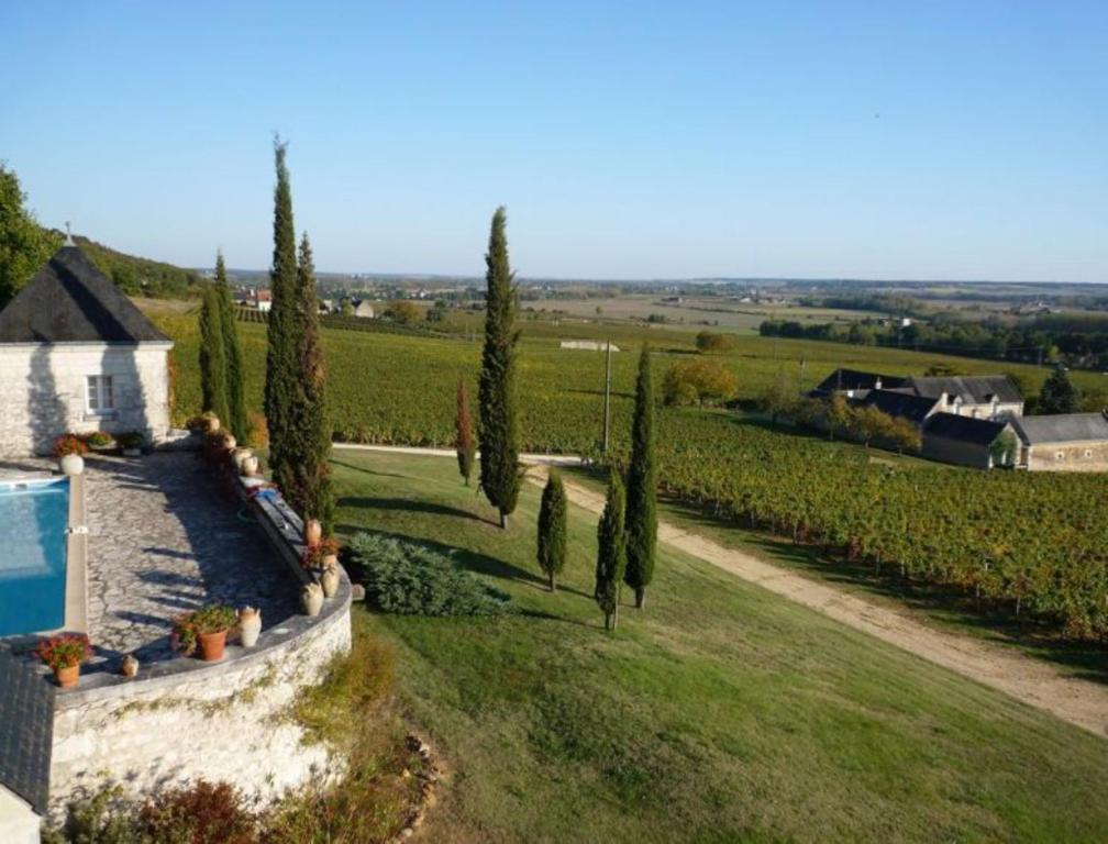 Domaine Beausejour Acomodação com café da manhã Panzoult Exterior foto